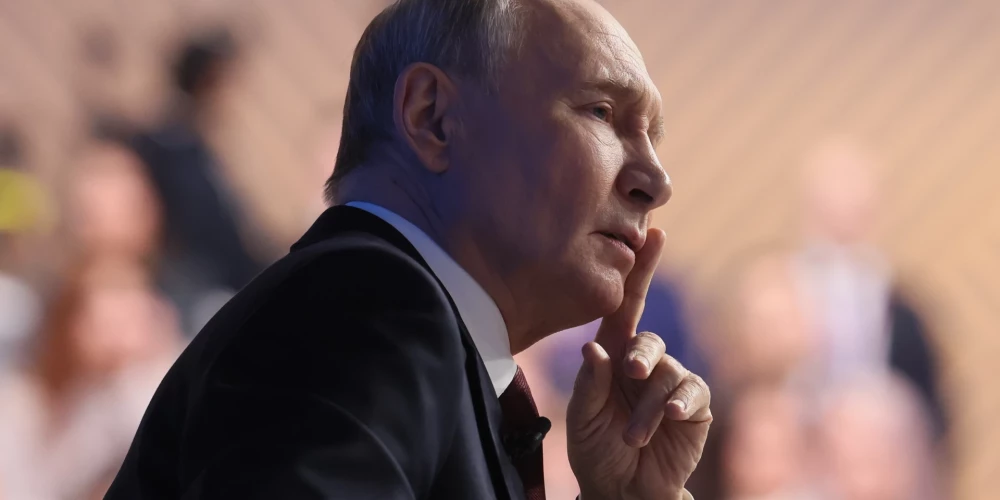 Krievijas vadonis Vladimirs Putins.