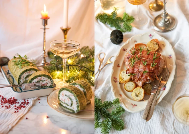 Рулет с лососем и сочная индейка - удивить гостей и не устать на кухне