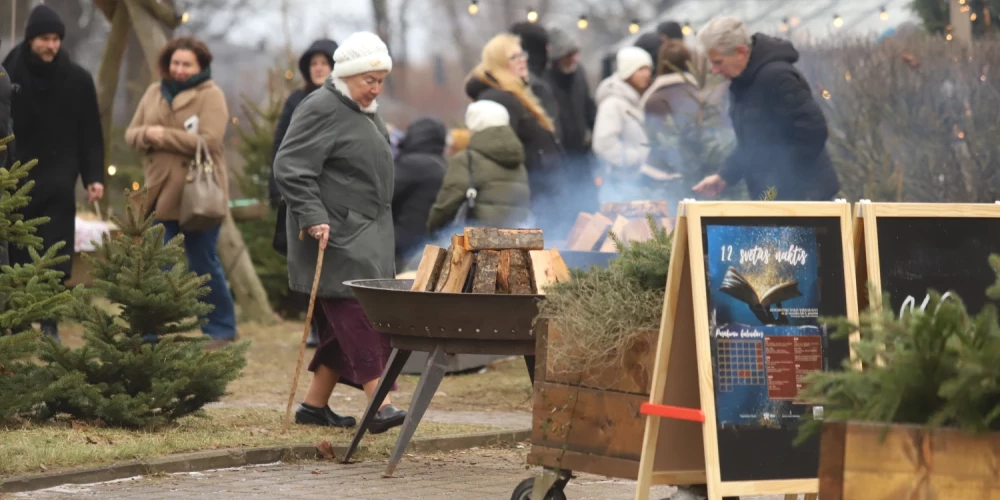 "Ziemassvētku dārzs Torņakalnā".