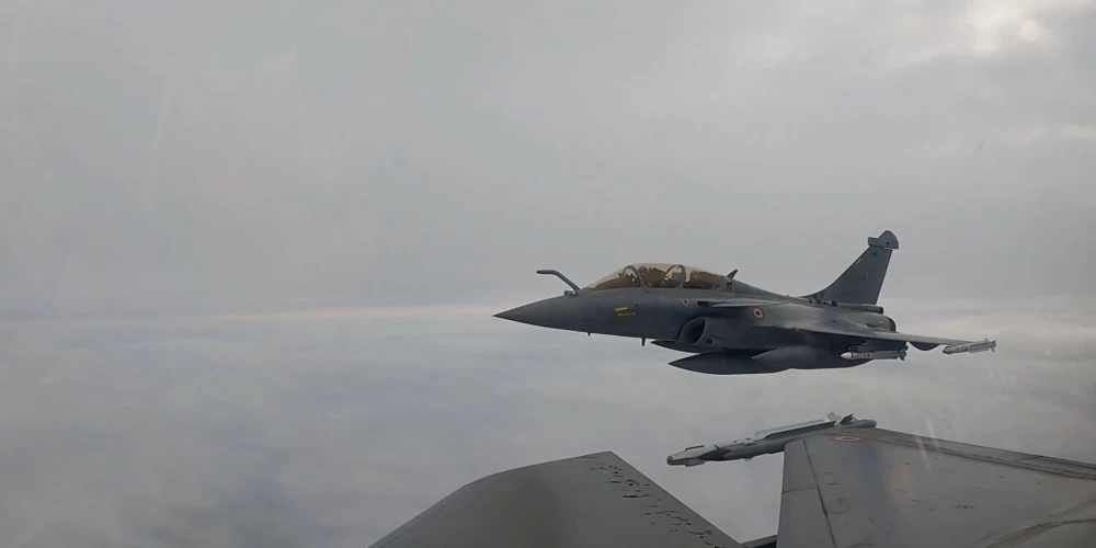 Polijas iznīcinātāji pārtvēruši Krievijas izlūklidmašīnu.