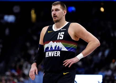 Denveras "Nuggets" līderis Nikola Jokičs.
