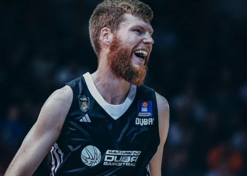 Dāvis Bertāns (foto: "Dubai Basket" / X)