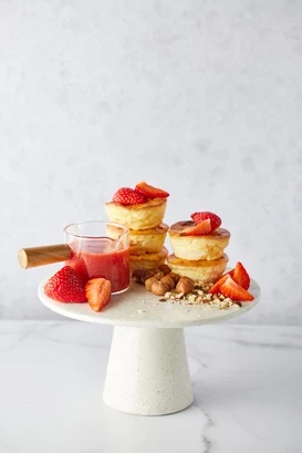 Biezpiena sacepums ar ogu mērci