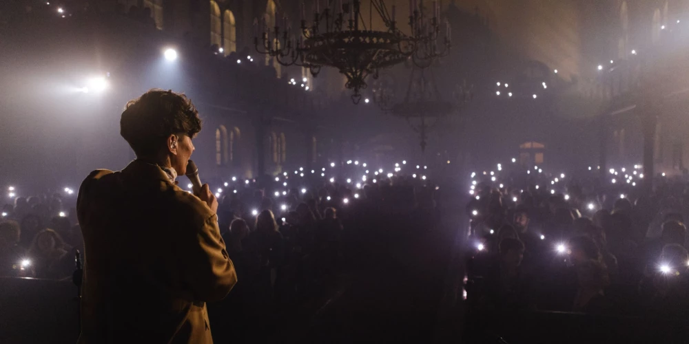 "Shipsea" un Rīgas Doma zēnu kora Ziemassvētku uzstāšanās Torņakalna baznīcā (foto: Ģirts Raģelis)