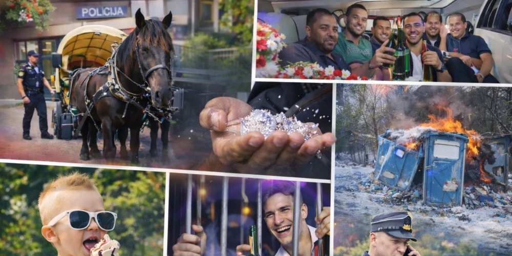 Dīvainākie notikumi 2025. gadā, kas pārsteidza pat rūdītus likumsargus.