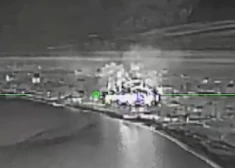 VIDEO: Ukrainas aizstāvji ar droniem Donbasā nodedzinājuši 14. GRU brigādes komandpunktu