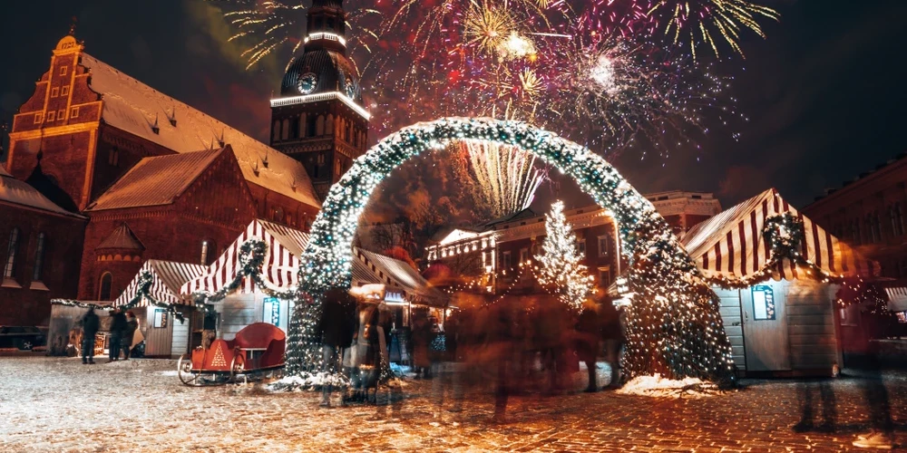 Встречать Новый год будем в зимних условиях.