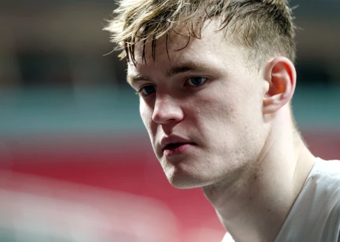 Latvijas basketbolists Mārcis Šteinbergs.