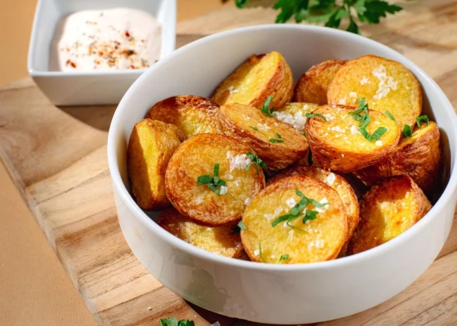 Kartupeļi kā no žurnāla vāka - ideāli garšo arī bez piedevām