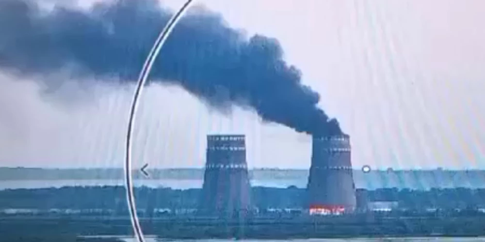 Ukraina un Krievija vienojas par vietēju pamieru pie Zaporižjas AES.