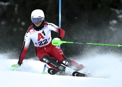 Latvijas sportiste Dženifera Ģērmane. 
