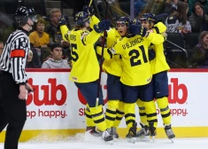 Zviedrijas hokejisti pasaules junioru čempionātā tiek pie otrā panākuma