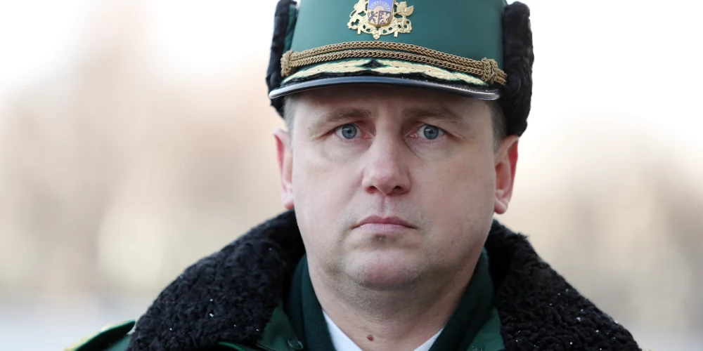 Начальник Государственной пограничной охраны Гунтис Пуятс.