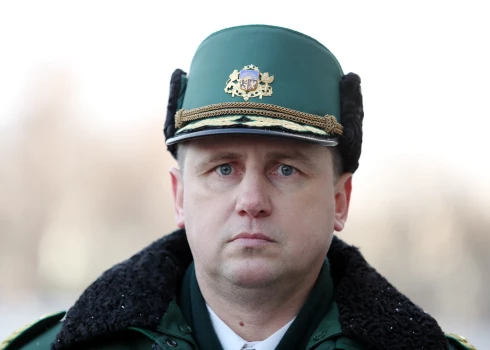 Начальник Государственной пограничной охраны Гунтис Пуятс.