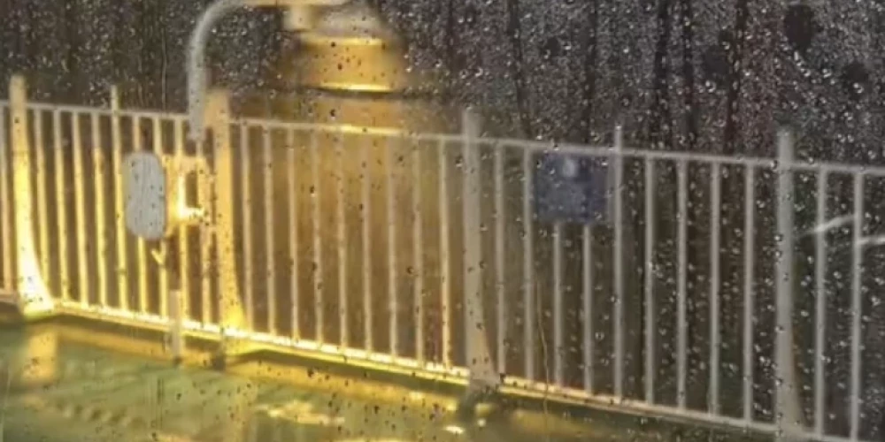 Балтийское море показало свой характер.