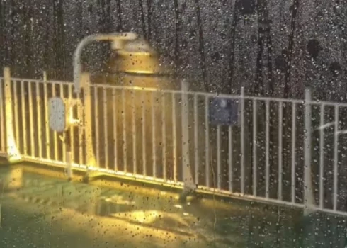 Балтийское море показало свой характер.