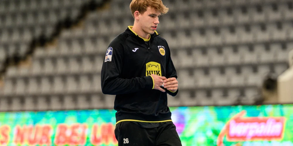 Viens no Latvijas handbola izlases līderiem Jānis Pāvels Valkovskis.