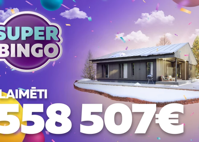 Izcila Ziemassvētku dāvana: "SuperBingo" loterijā kāds laimējis vairāk nekā pusmiljonu eiro