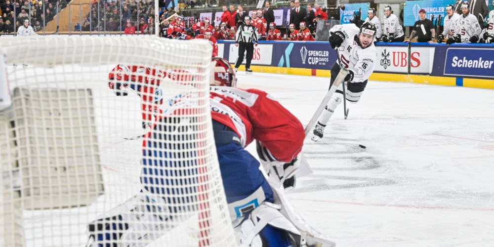 Mārtiņš Dzierkals guva vārtus arī sestdienas spēlē pret "IFK Helsinki" (foto: Scanpix / AP)