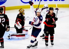 "Blue Jackets" uzvar "Senators" komandu, Merzļikins paliek rezervē