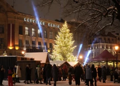 В новогоднюю ночь местами в Латвии обещают до -18, снежный покров может вырасти до 25 см