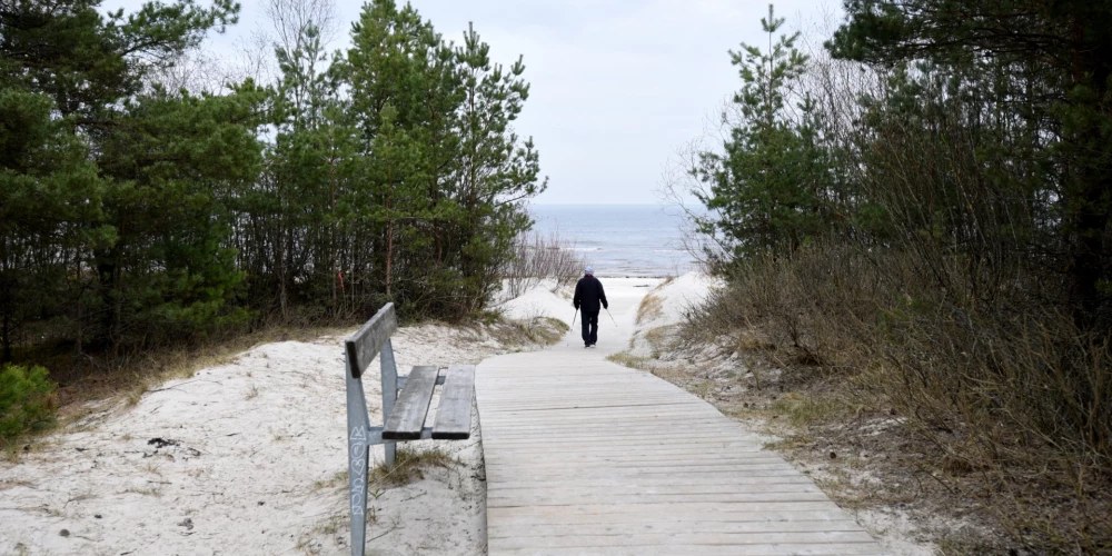 Jūra pie Jūrmalas./Ilustratīvs attēls.