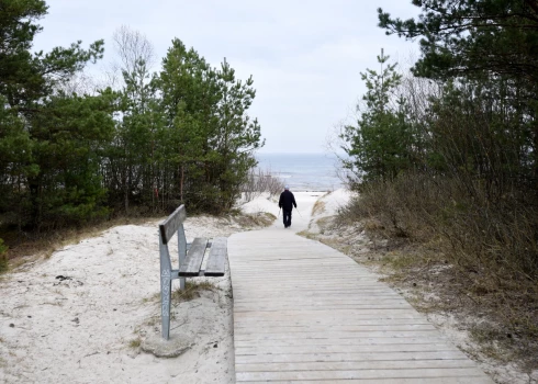 Jūra pie Jūrmalas./Ilustratīvs attēls.