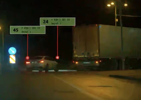 Kadrs no Valsts policijas video.