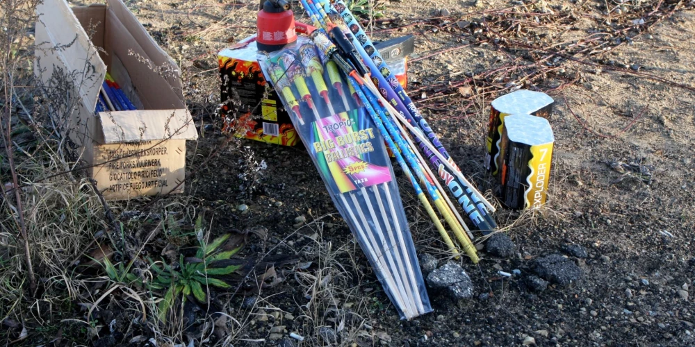 Policija aicina nepirkt pirotehniku no nepazīstamiem tirgotājiem.