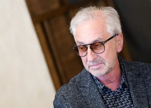  Журналист и театральный деятель Оярс Рубенис.