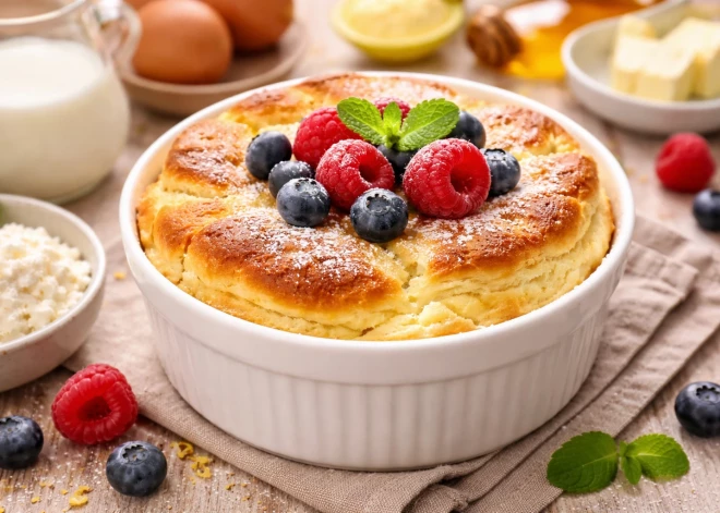 Рецепт для тех, кому надоели обычные яйца: омлет-суфле с творогом