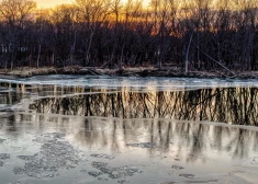 Ķekavas novada teritorijā aizliegts atrasties uz publisko ūdenstilpju ledus