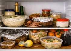 Праздники закончились, а еда осталась: что выкинуть, что съесть, что заморозить