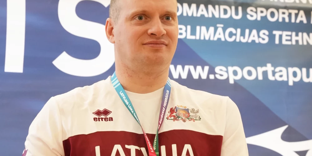 Parasportists Dainis Jansons.