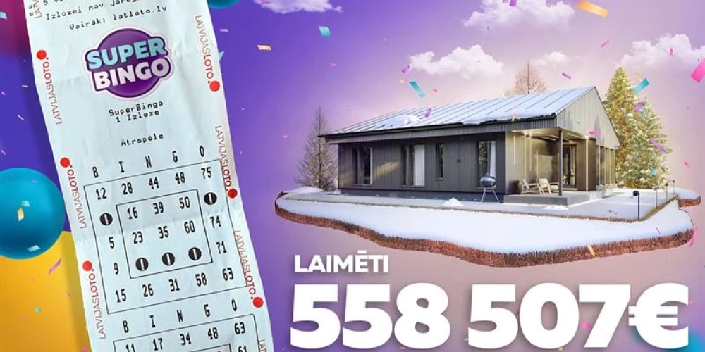 Один билет принес удачливому латвийцу и деньги, и дом