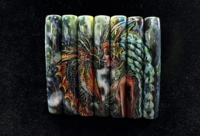 Работа Анастасии Ивановой из Латвии.