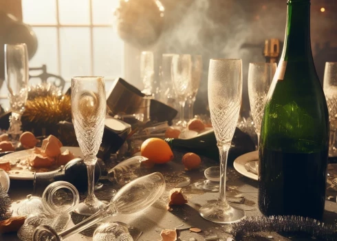 Jau kopš Ziemassvētkiem svinēts un līksmots noteikti ir uz nebēdu, roka pati bez prasīšanas sniedzas pēc ūdens krūkas, un galvassāpju tabletes ir labākās draudzenes... 