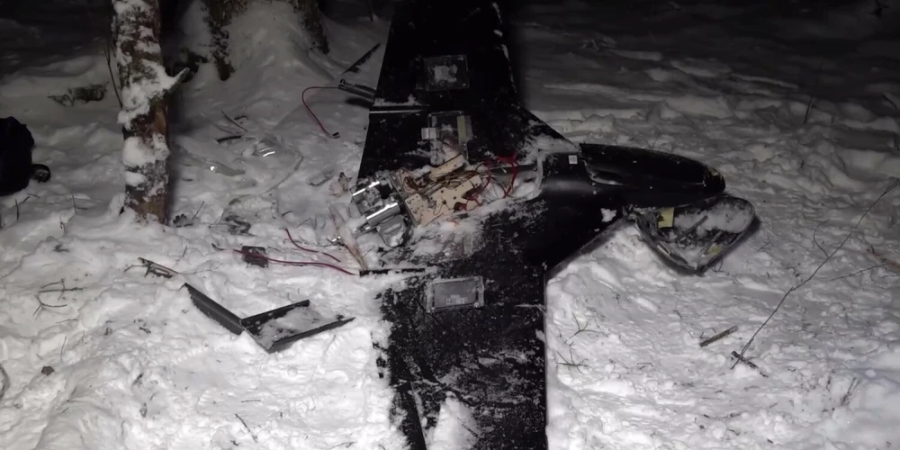 Drons, kas esot lidojis uz Putina rezidenci (foto: Krievijas Aizsardzības ministrija)