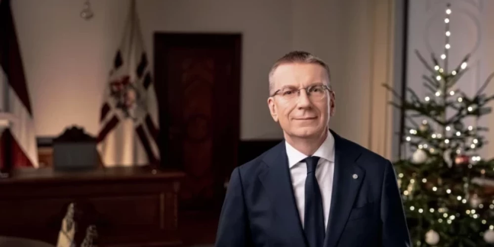 Президент Латвии Эдгар Ринкевич.