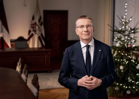 Президент Латвии Эдгар Ринкевич.