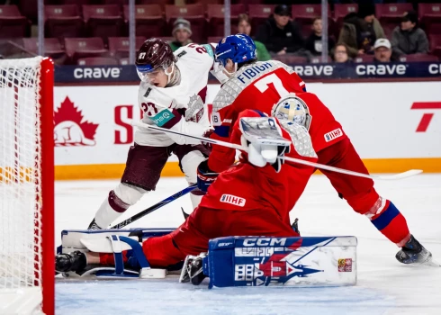 Latvijas U-20 izlase pēc zaudējuma Čehijai palika ceturtajā vietā grupā (foto: Scanpix / AP)