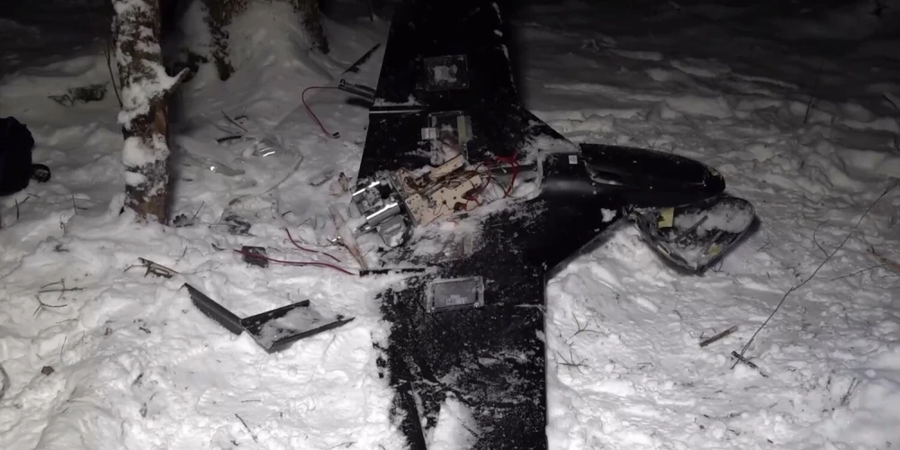 Беспилотник, якобы сбитый на подлете к резиденции Путина.