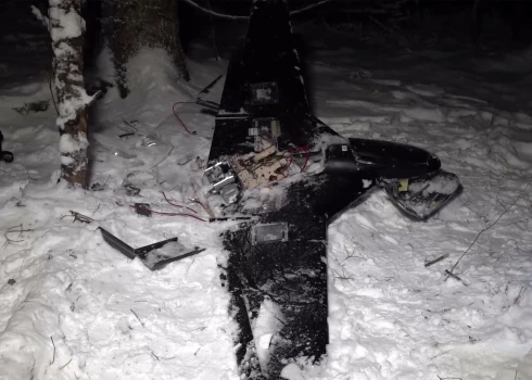 Беспилотник, якобы сбитый на подлете к резиденции Путина.