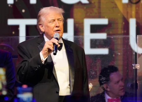 ASV prezidents Donalds Tramps.