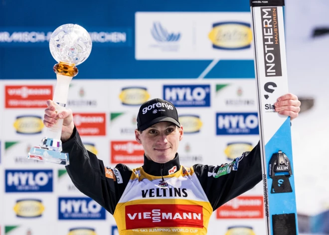 Prevcs atstāj konkurentus ēnā: otra uzvara Četru tramplīnu turnejā