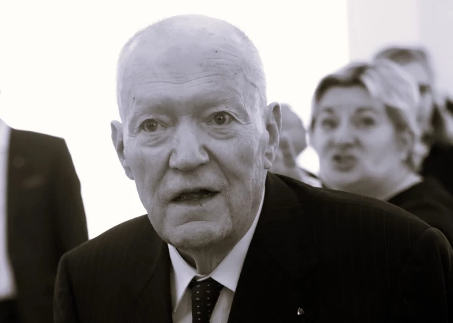 91 gada vecumā mūžībā devies Vairas Vīķes-Freibergas vīrs Imants Freibergs