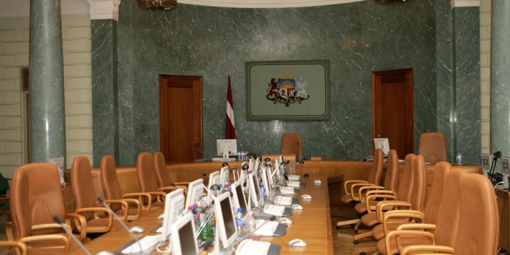 Зал заседаний Кабинета министров.