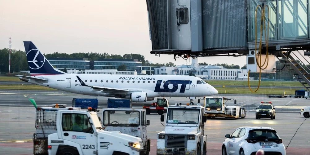 Варшавский аэропорт.