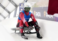 Kasparam Rinkam uzvara Nāciju kausā kamaniņu sportā Siguldas trasē