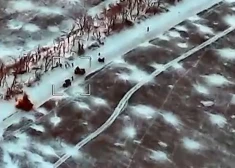 VIDEO: ukrainas aizstāvji netālu no Pokrovskas sakāvuši Krievijas desantnieku kolonnu 